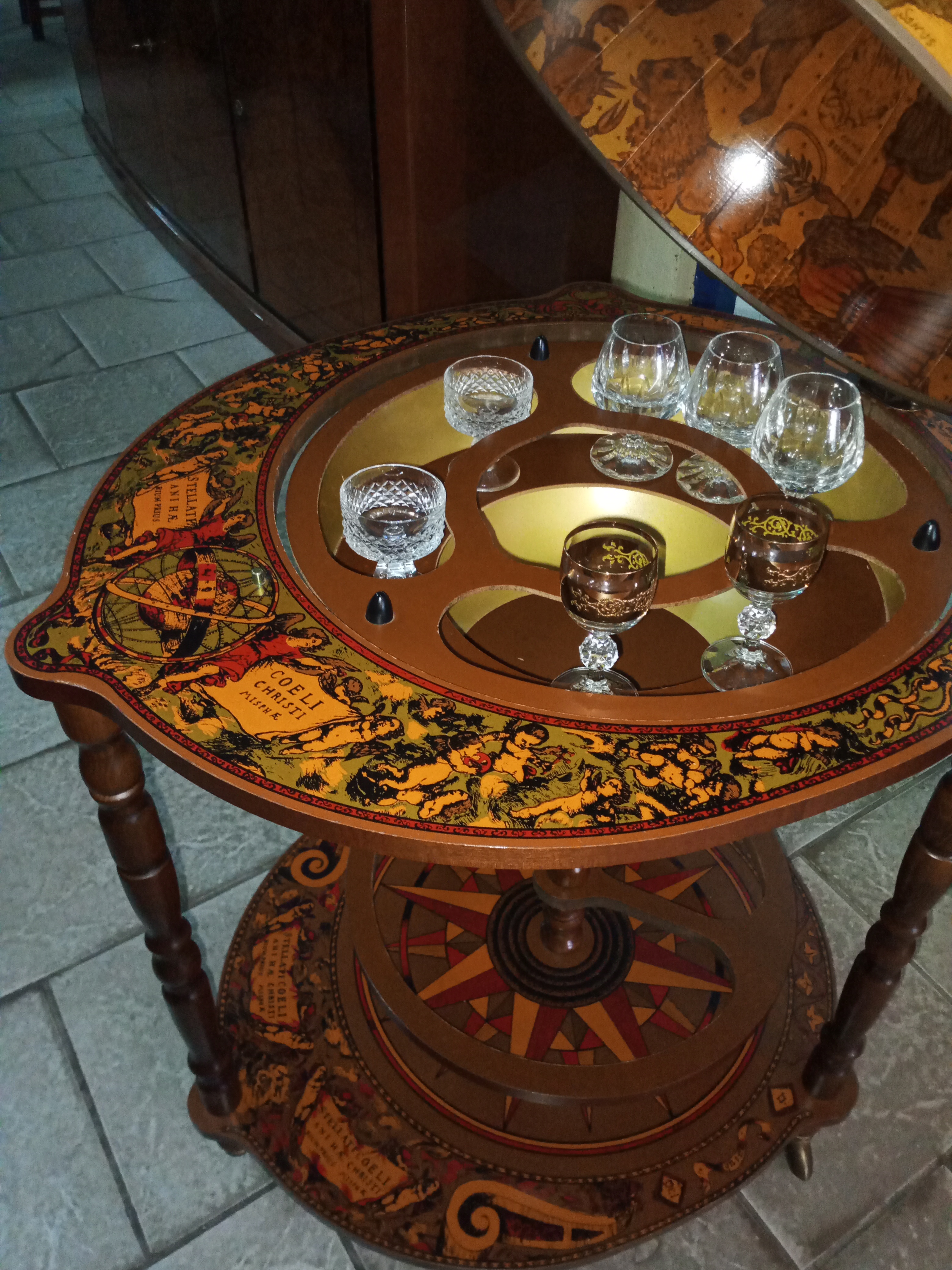 Bar de style vintage